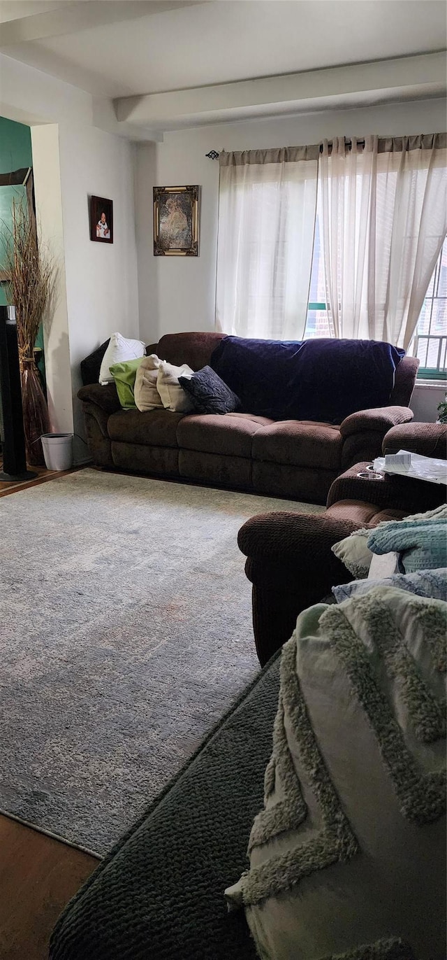 7 Metropolitan Oval Unit 5G, Bronx, NY 10462 - living area featuring wood finished floors