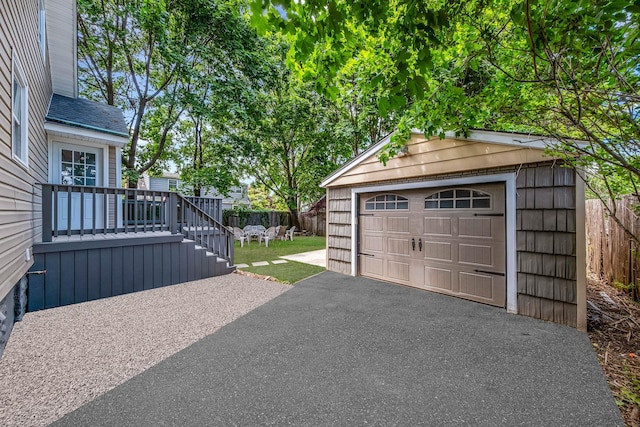 1 William St, Glen Cove, NY 11542 - view of detached garage