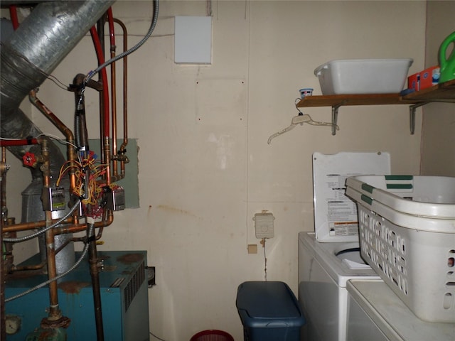 17 Johanna Ln, Monsey, NY 10952 - utilities with washer and clothes dryer