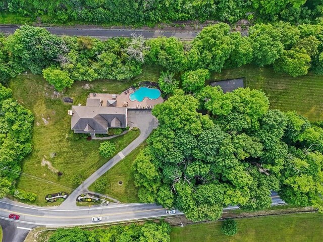 646 Rte 311, Patterson, NY 12563 - aerial view of property and surrounding area with a pool