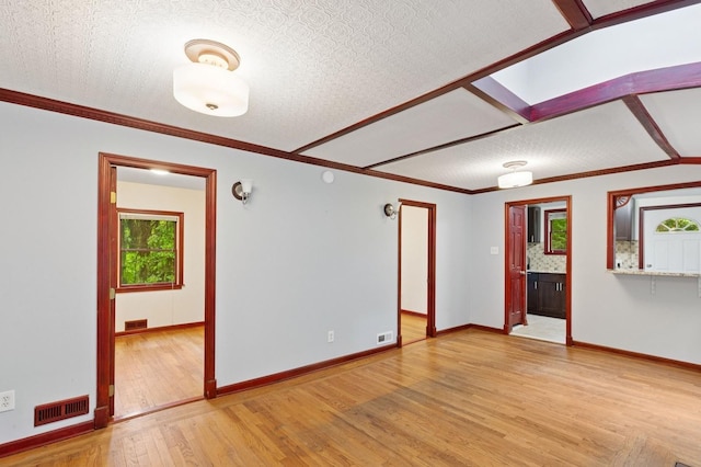 5 Murray Hill Rd, Sound Beach, NY 11789 - spare room featuring light wood-style flooring and baseboards