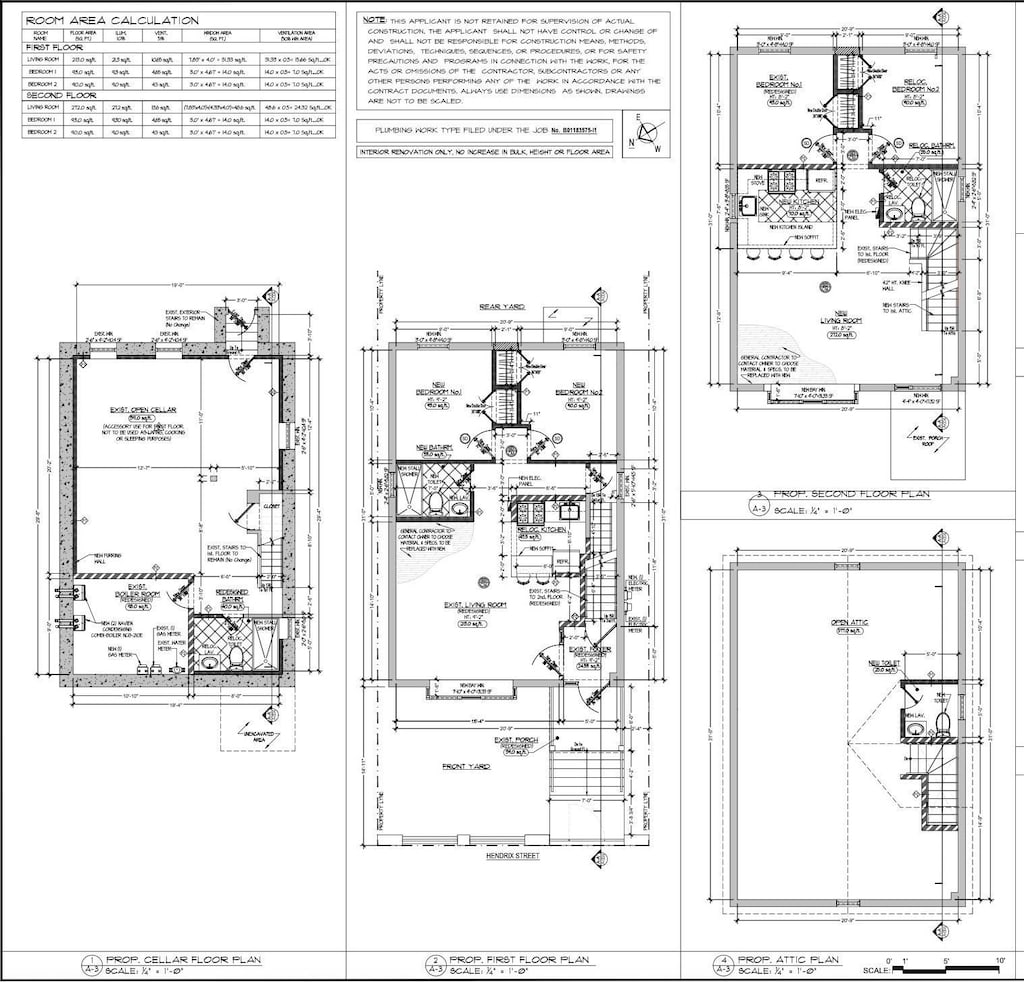 123 Hendrix St, Brooklyn, NY 11207 - floor plan / room layout