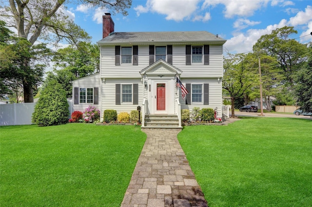 170 Little E Neck Rd S, Babylon, NY 11702 - colonial house with a chimney