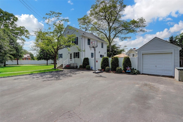170 Little E Neck Rd S, Babylon, NY 11702 - view of front of property featuring asphalt driveway and a garage