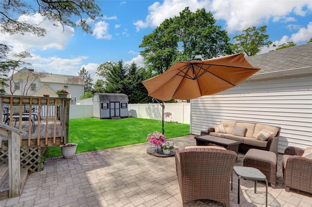 170 Little E Neck Rd S, Babylon, NY 11702 - view of patio / terrace with outdoor lounge area and a wooden deck