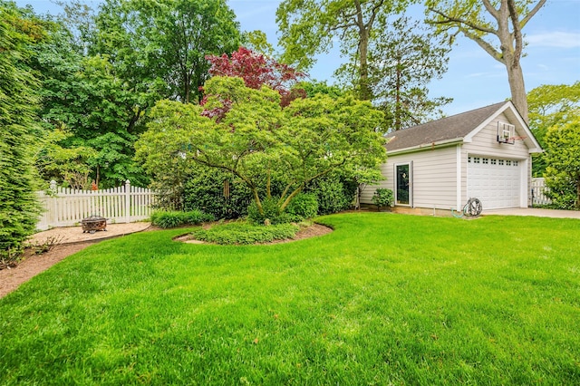 70 Loines Ave, Merrick, NY 11566 - view of yard featuring concrete driveway