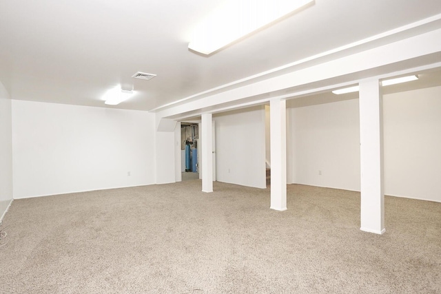 554 Kensico Ct, Suffern, NY 10901 - finished below grade area with carpet and water heater