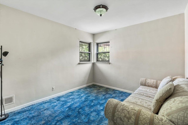 26-03 157th St, Flushing, NY 11354 - living area with carpet flooring and baseboards