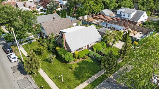26-03 157th St, Flushing, NY 11354 - aerial view of residential area