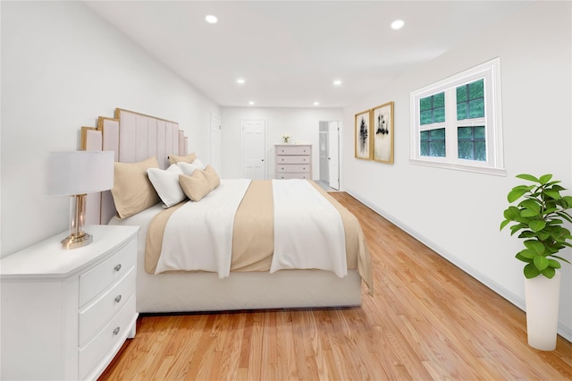 64 Lincoln Rd, Putnam Valley, NY 10579 - bedroom featuring recessed lighting, light wood-style flooring, and baseboards