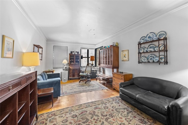3000 Valentine Ave Unit 1D, Bronx, NY 10458 - living room featuring ornamental molding