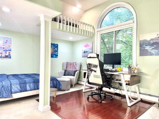 2 Greenwood Ct, Briarcliff Manor, NY 10510 - bedroom featuring an office area and recessed lighting