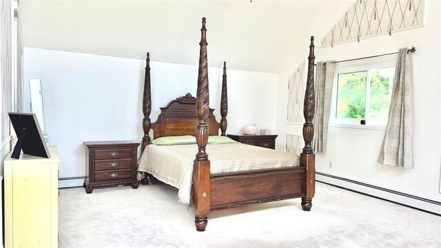 2 Greenwood Ct, Briarcliff Manor, NY 10510 - bedroom featuring light colored carpet and a baseboard radiator