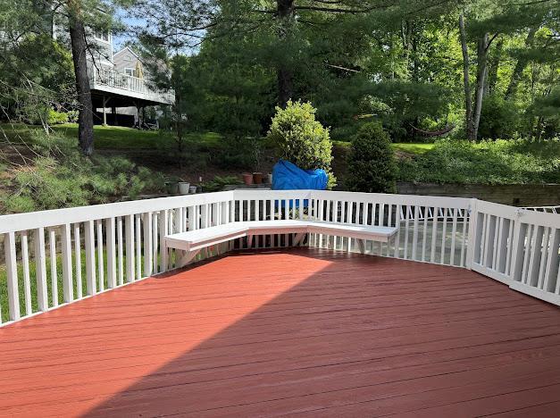 2 Greenwood Ct, Briarcliff Manor, NY 10510 - view of wooden terrace