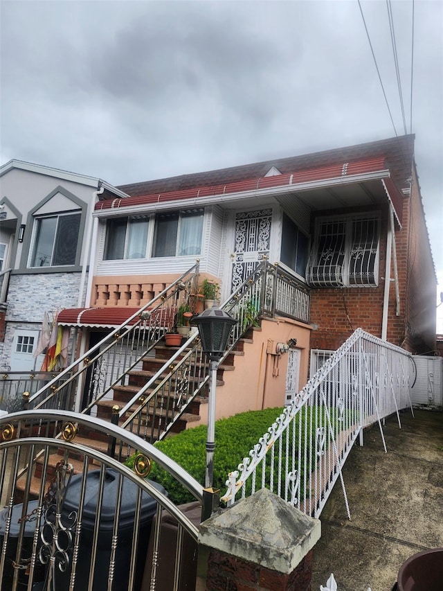 5910 Beverley Rd, Brooklyn, NY 11203 - view of property with stairs