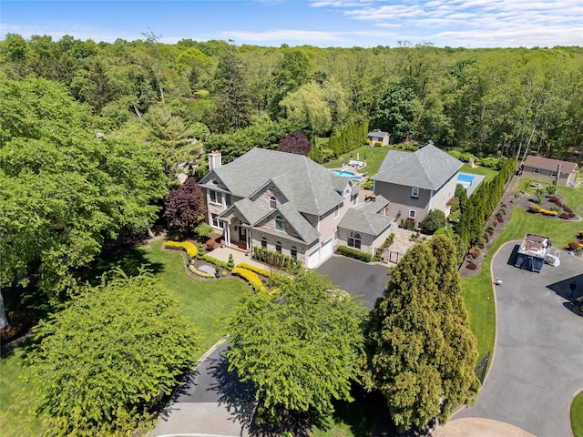 11 Crick Holly Ln, East Islip, NY 11730 - drone / aerial view of a forest