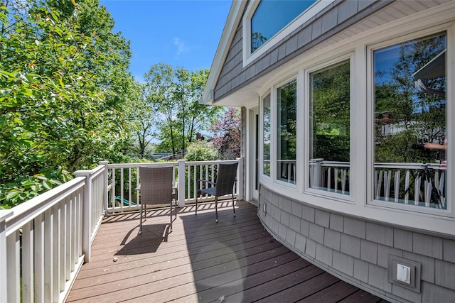 2 Driftwood Dr, Port Washington, NY 11050 - view of deck