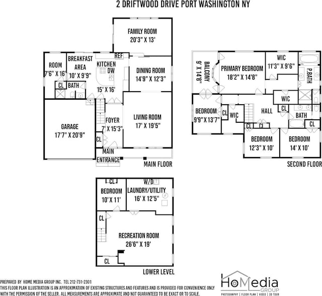 2 Driftwood Dr, Port Washington, NY 11050 - floor plan / room layout