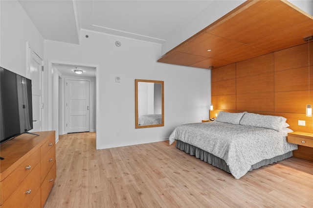 1 Renaissance Sq Unit 10H, White Plains, NY 10601 - bedroom with light wood-style flooring