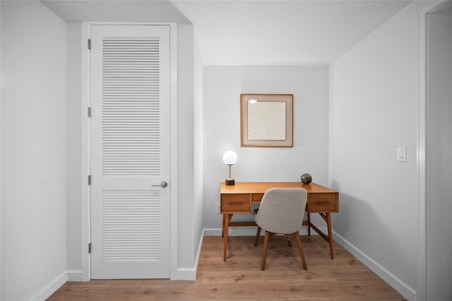 1 Renaissance Sq Unit 10B, White Plains, NY 10601 - home office featuring light wood-style floors and baseboards