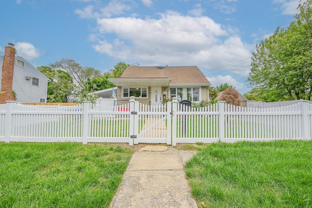 37 E Locust St, Central Islip, NY 11722 - bungalow-style home featuring a gate