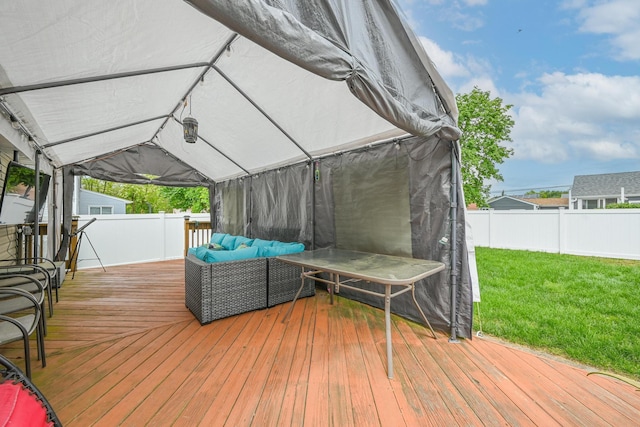 37 E Locust St, Central Islip, NY 11722 - deck with an outdoor hangout area