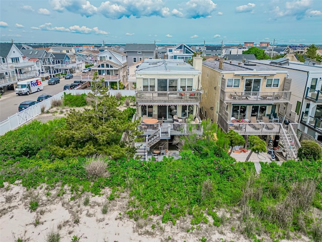 931A Oceanfront St, Long Beach, NY 11561 - aerial view of residential area