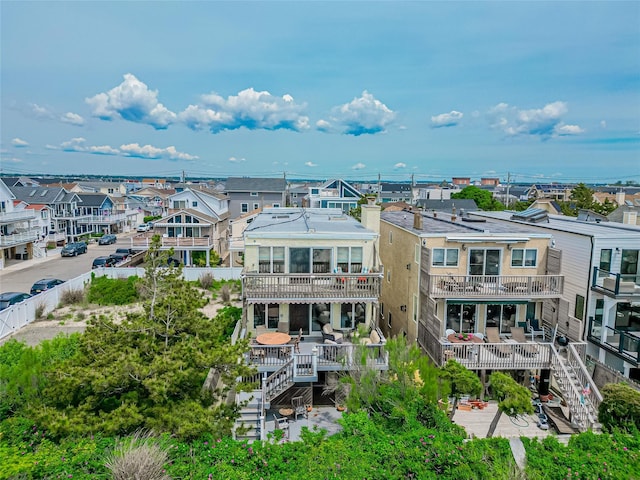 931A Oceanfront St, Long Beach, NY 11561 - aerial view of residential area