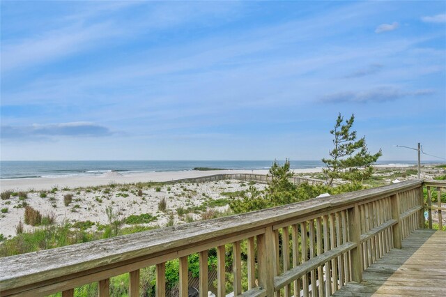 931A Oceanfront St, Long Beach, NY 11561 - water view featuring nearby beach