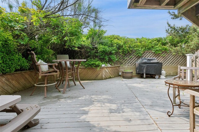 931A Oceanfront St, Long Beach, NY 11561 - deck featuring area for grilling