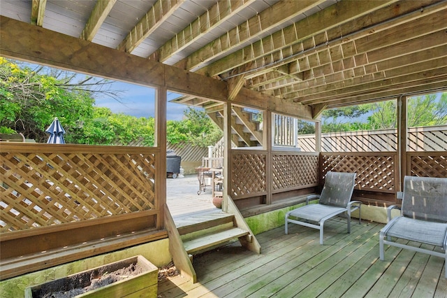 931A Oceanfront St, Long Beach, NY 11561 - view of wooden terrace