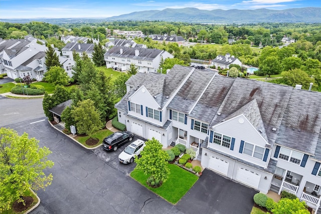 5005 John Hancock Ct Unit 100, New Windsor, NY 12553 - aerial view of residential area with a mountain backdrop