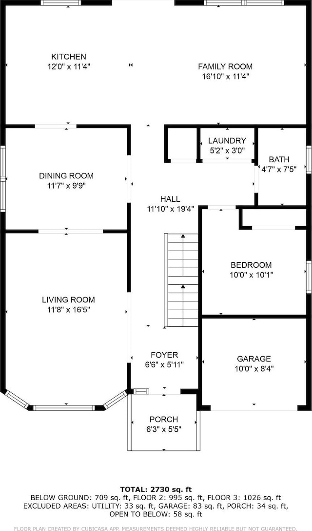 130 W 7th St, Deer Park, NY 11729 - property floor plan
