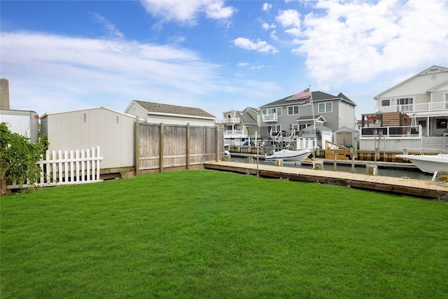 3680 Naomi St, Seaford, NY 11783 - view of yard featuring a boat dock