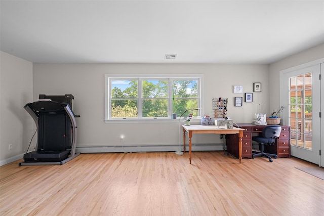 17 Jackson Ln, Campbell Hall, NY 10916 - office with wood finished floors