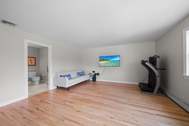 17 Jackson Ln, Campbell Hall, NY 10916 - workout room with wood finished floors and healthy amount of natural light