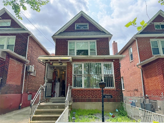 5224 66th St, Maspeth, NY 11378 - view of front of home featuring brick siding