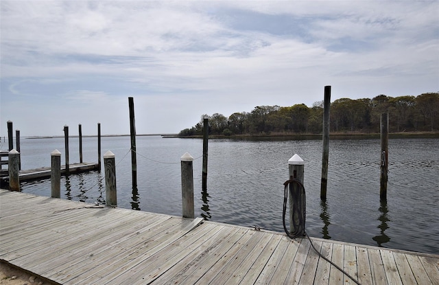 32 Shore Dr, Mastic Beach, NY 11951 - dock featuring a water view