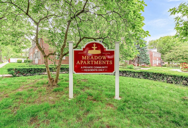 110-25 64th Rd Unit 10, Forest Hills, NY 11375 - community / neighborhood sign featuring a lawn