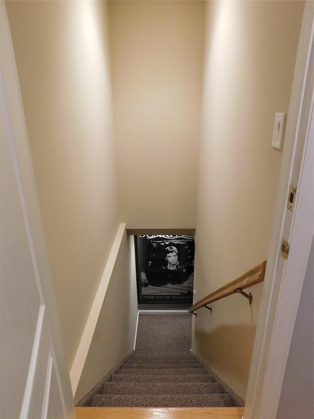 74 Bon Aire Cir Unit Q10, Suffern, NY 10901 - stairs featuring carpet floors