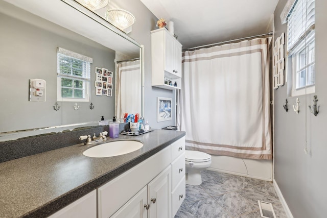 74 Bon Aire Cir Unit Q10, Suffern, NY 10901 - full bath featuring toilet, vanity, and tile patterned floors