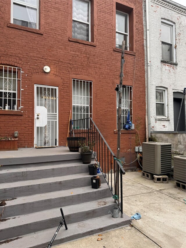 2311 Cortelyou Rd, Brooklyn, NY 11226 - doorway to property featuring central AC