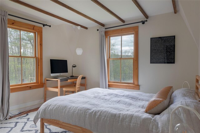 57 Dellenbaugh Rd, Cragsmoor, NY 12566 - bedroom with multiple windows and baseboards