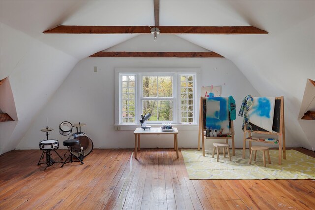 57 Dellenbaugh Rd, Cragsmoor, NY 12566 - additional living space with hardwood / wood-style floors