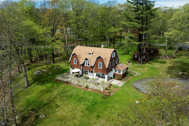 57 Dellenbaugh Rd, Cragsmoor, NY 12566 - view of subject property featuring a forest