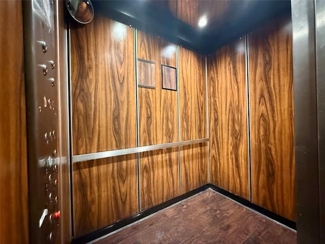 1440 Midland Unit 5F, Bronxville, NY 10708 - elevator with wood finished floors