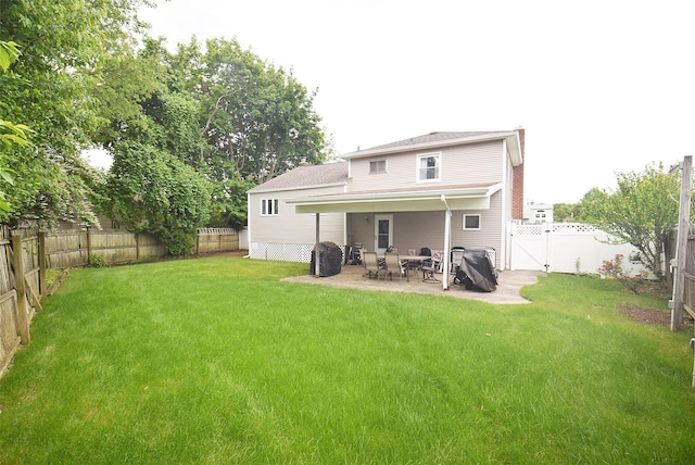 2 Walnut Dr, Syosset, NY 11791 - rear view of property with a patio area and a gate