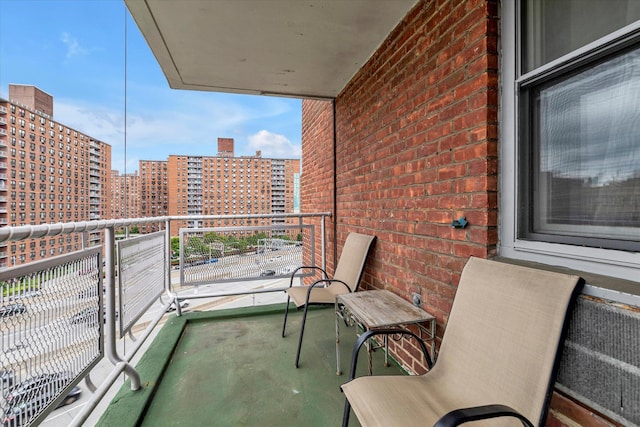 61-15 97th St Unit 6A, Rego Park, NY 11374 - balcony featuring a view of city