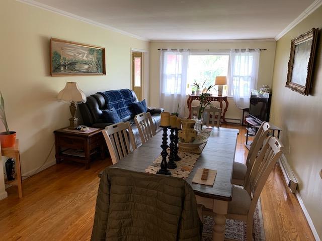 2975 Rte 9, Cold Spring, NY 10516 - dining space featuring wood finished floors and ornamental molding