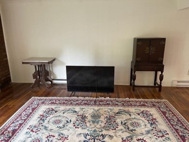 2975 Rte 9, Cold Spring, NY 10516 - living area with wood finished floors and baseboard heating
